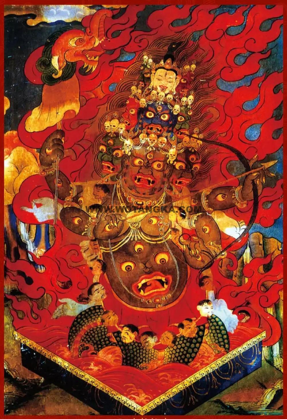 沃唐卡编号AC19342：喇呼拉