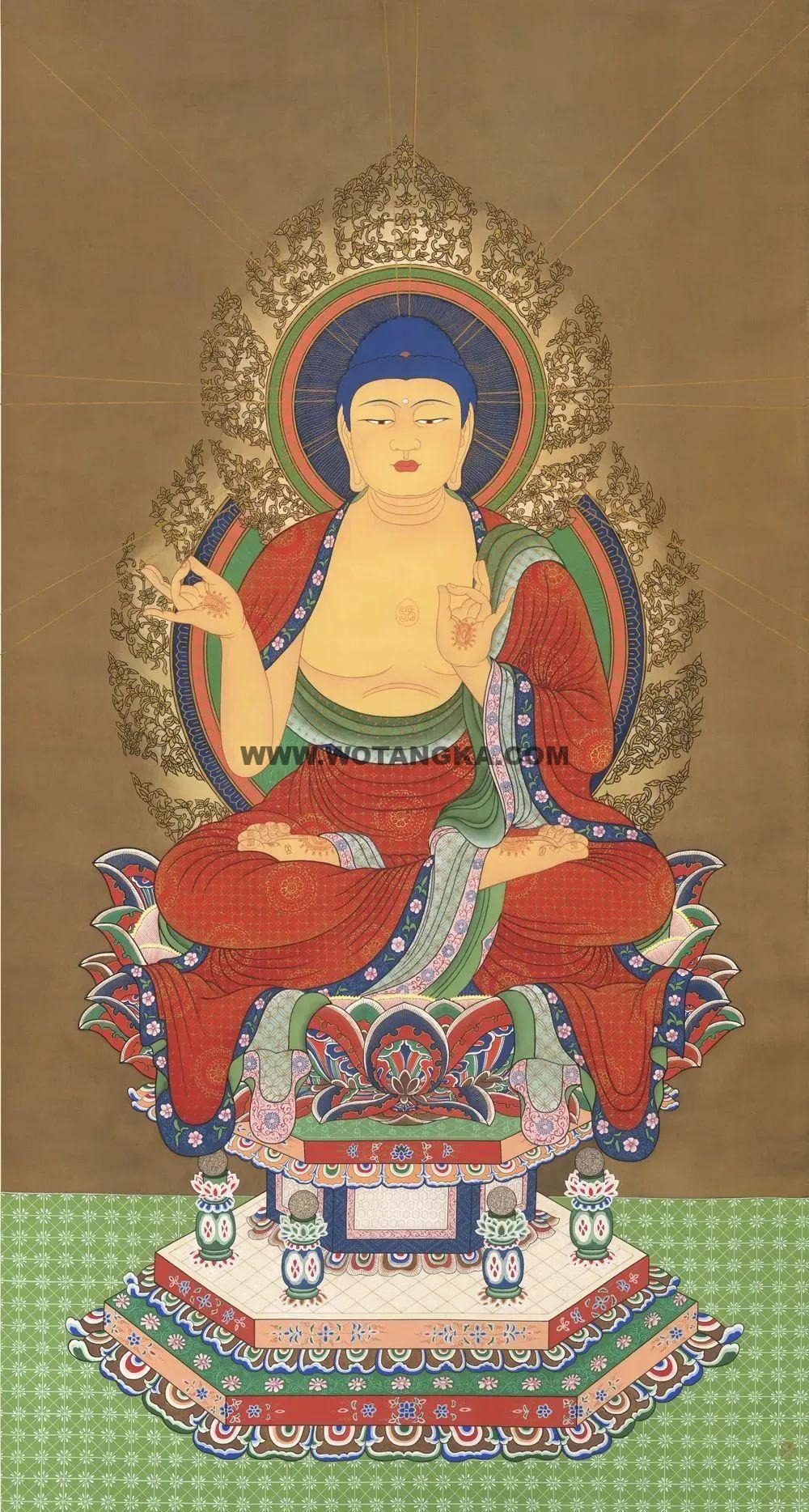 2025.06.14-《阿弥陀佛功德庄严：十二光如来》佛画赏析