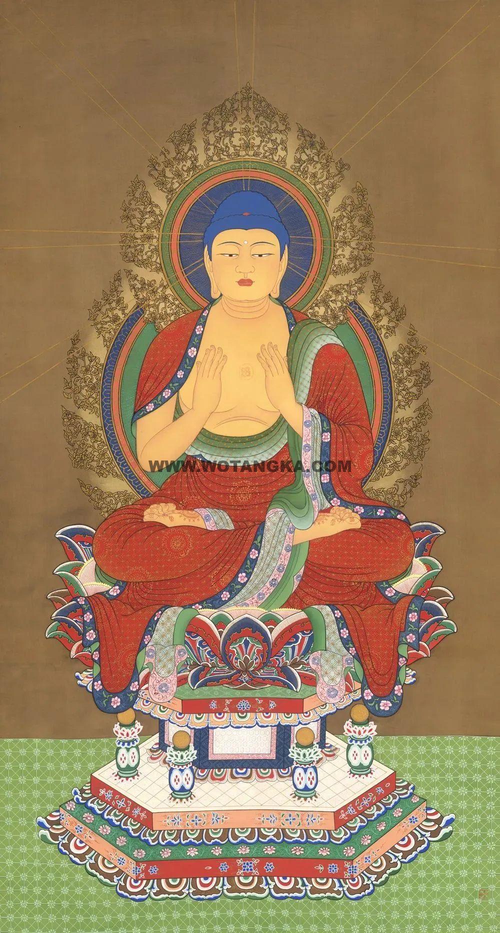 2025.06.14-《阿弥陀佛功德庄严：十二光如来》佛画赏析