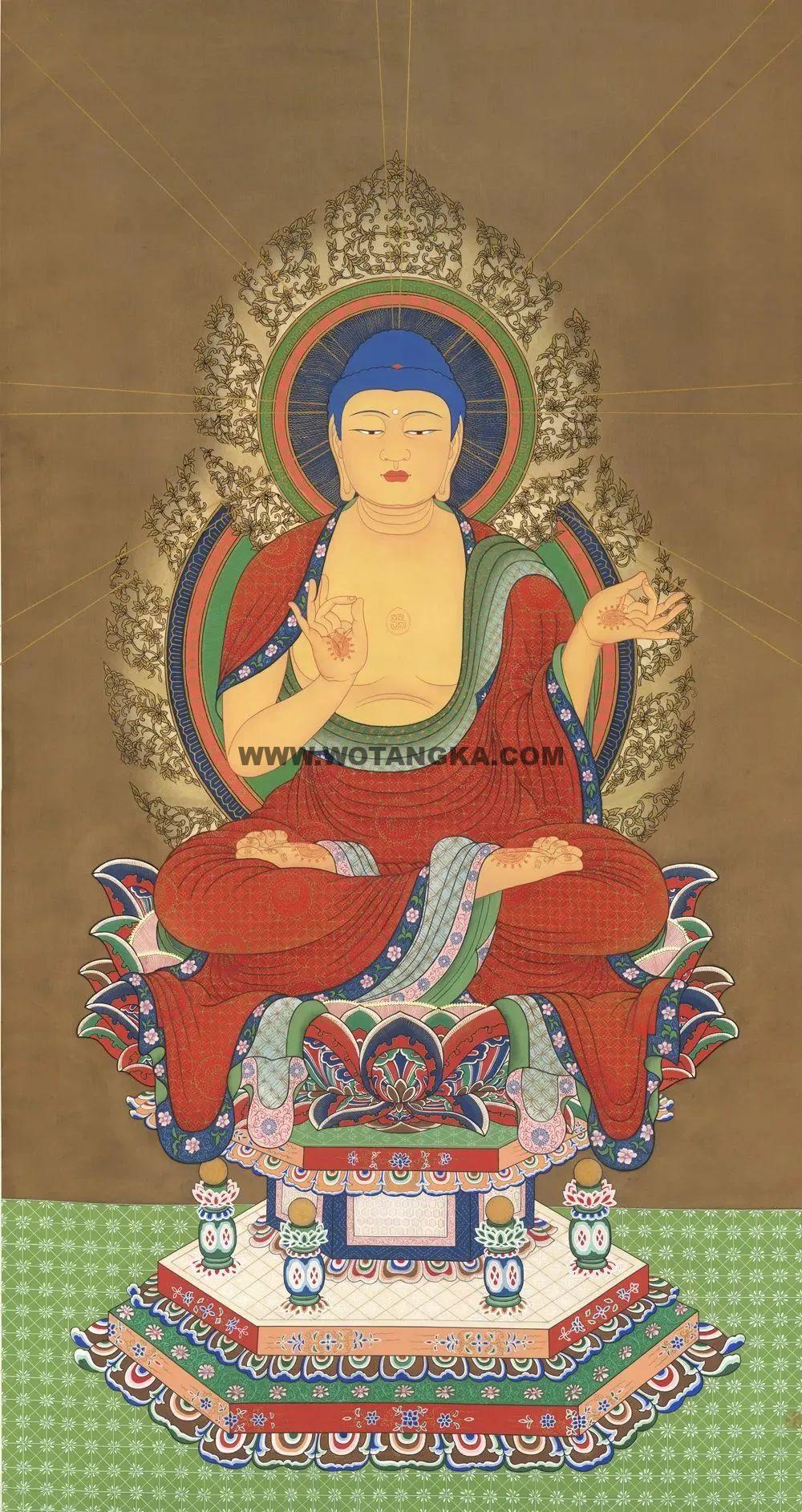 2025.06.14-《阿弥陀佛功德庄严：十二光如来》佛画赏析