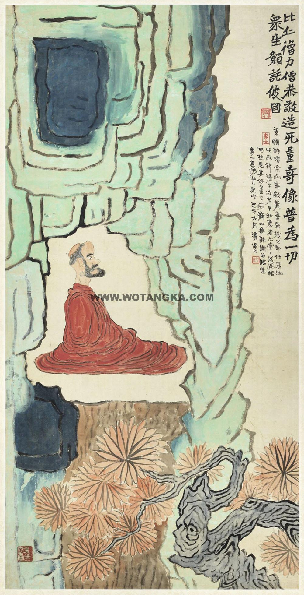 沃唐卡编号AC39217：禅定