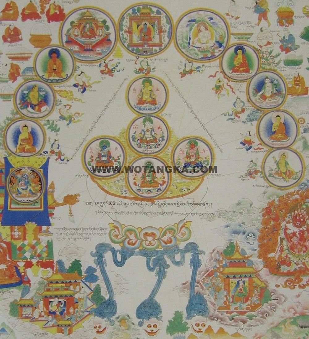 沃唐卡编号AC46917：初伦制炼