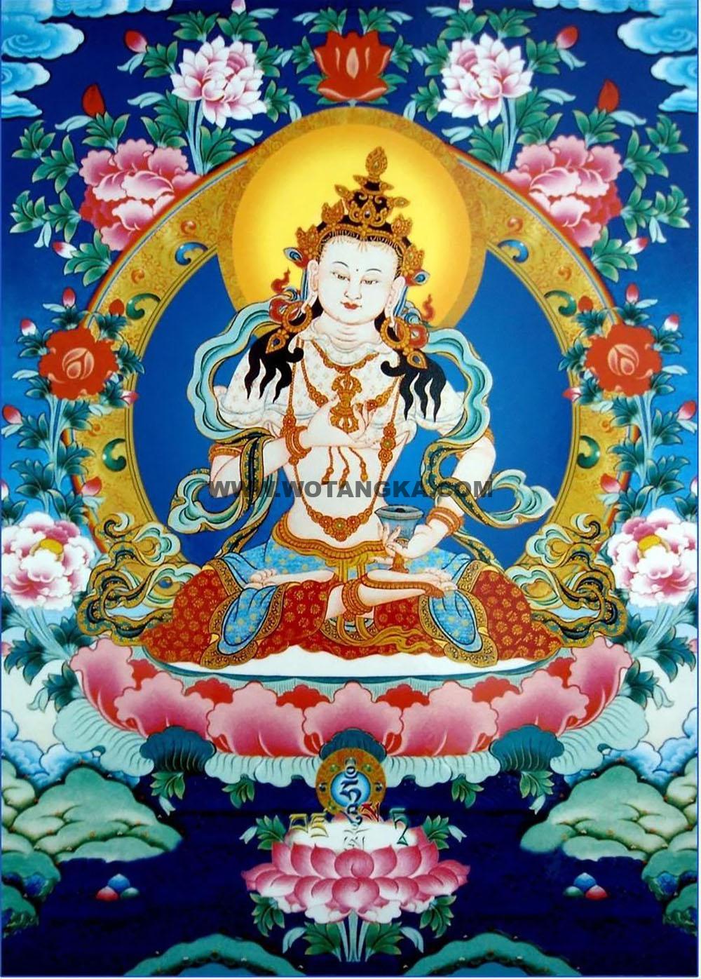 沃唐卡编号AC63848：金刚萨埵