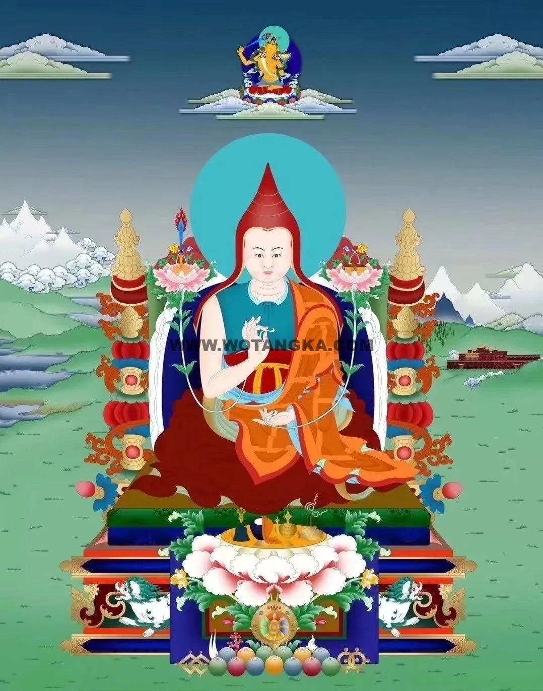沃唐卡编号AC92574：麦彭仁波切