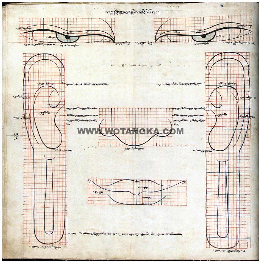藏传佛教绘画艺术（Handbook of Tibetan Iconometry）：031-040/331