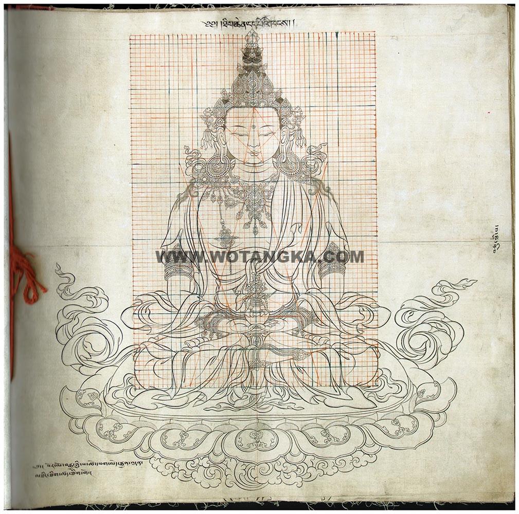 藏传佛教绘画艺术(Handbook of Tibetan Iconometry):031-040/331