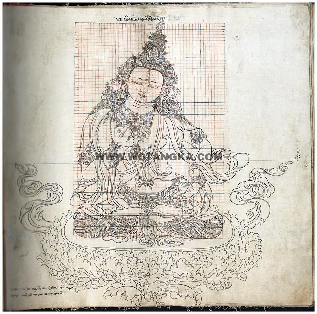 藏传佛教绘画艺术（Handbook of Tibetan Iconometry）：031-040/331