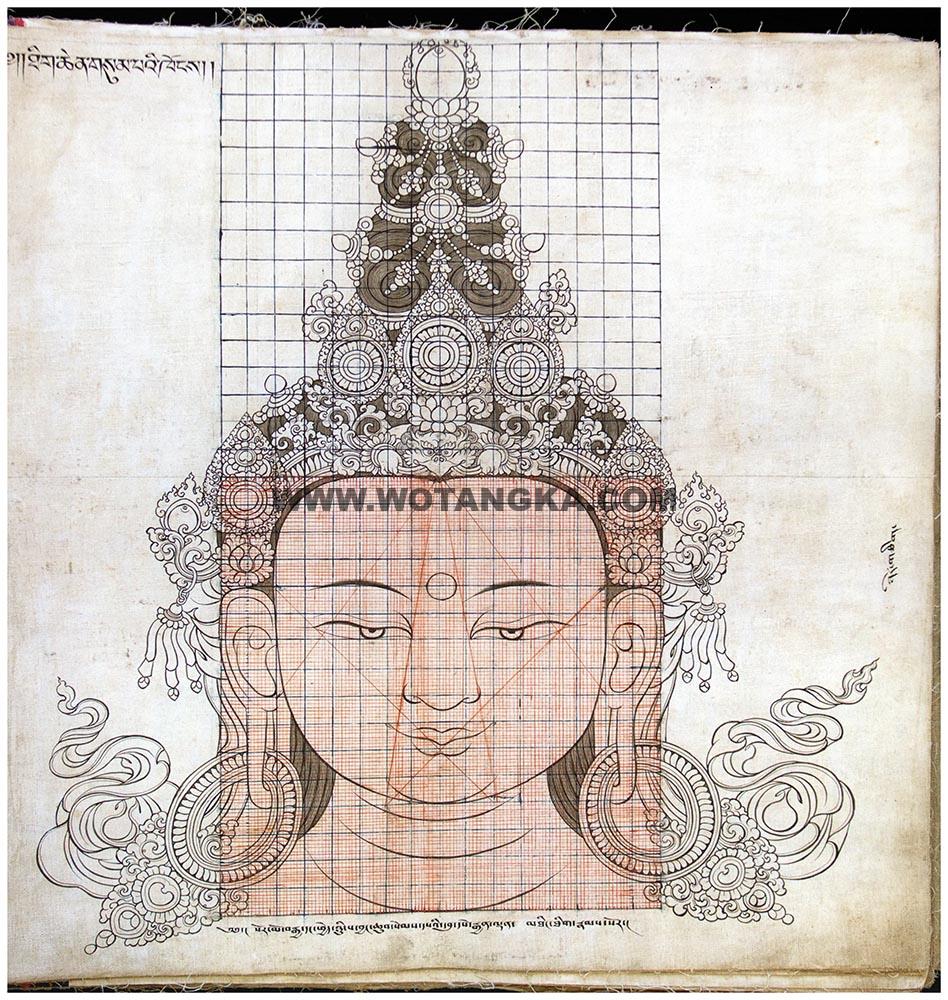 藏传佛教绘画艺术（Handbook of Tibetan Iconometry）：051-060/331
