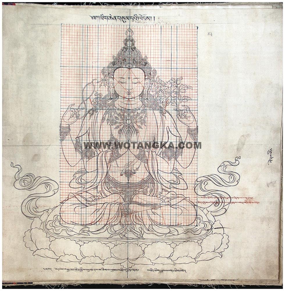 藏传佛教绘画艺术(Handbook of Tibetan Iconometry):061-070/331