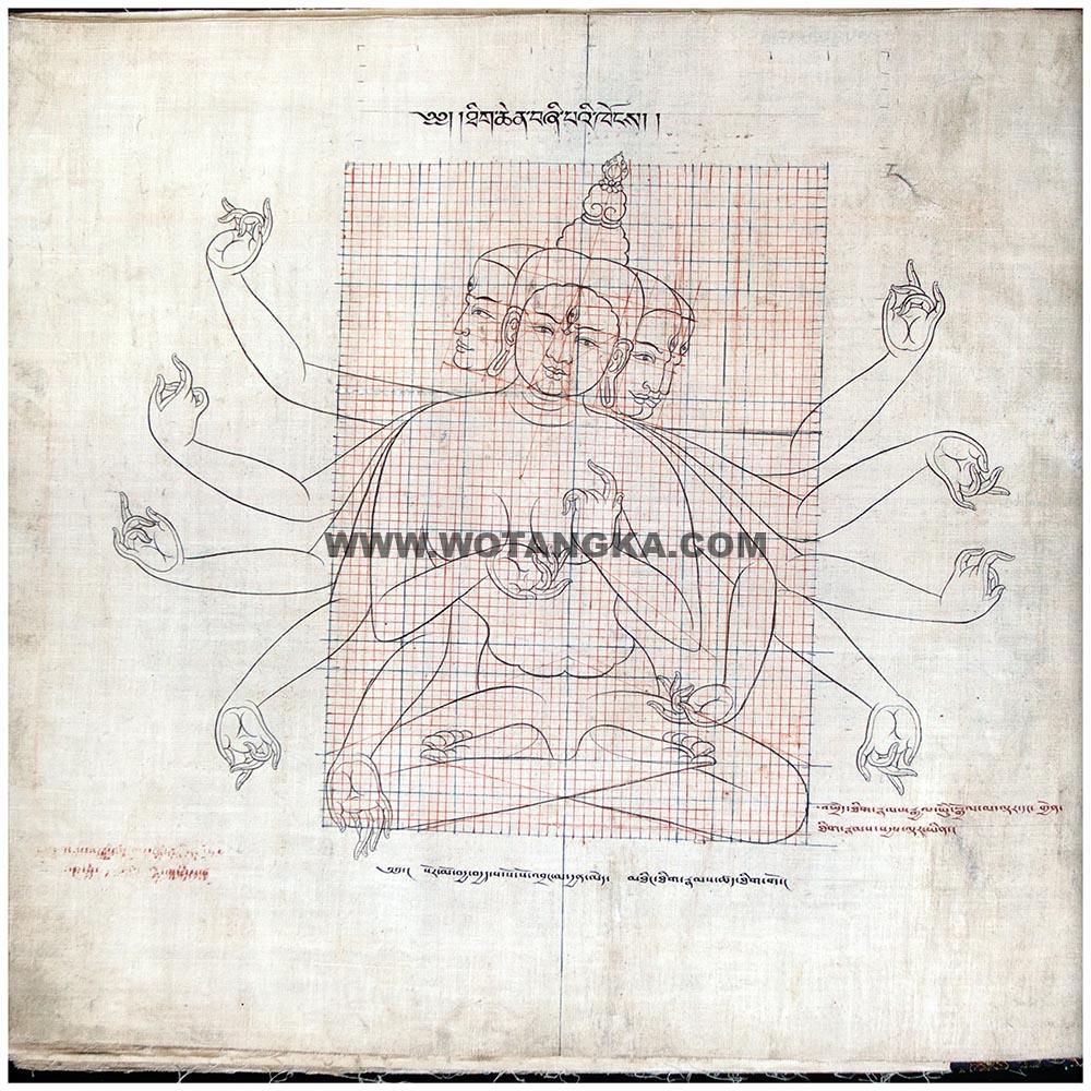 藏传佛教绘画艺术（Handbook of Tibetan Iconometry）：061-070/331