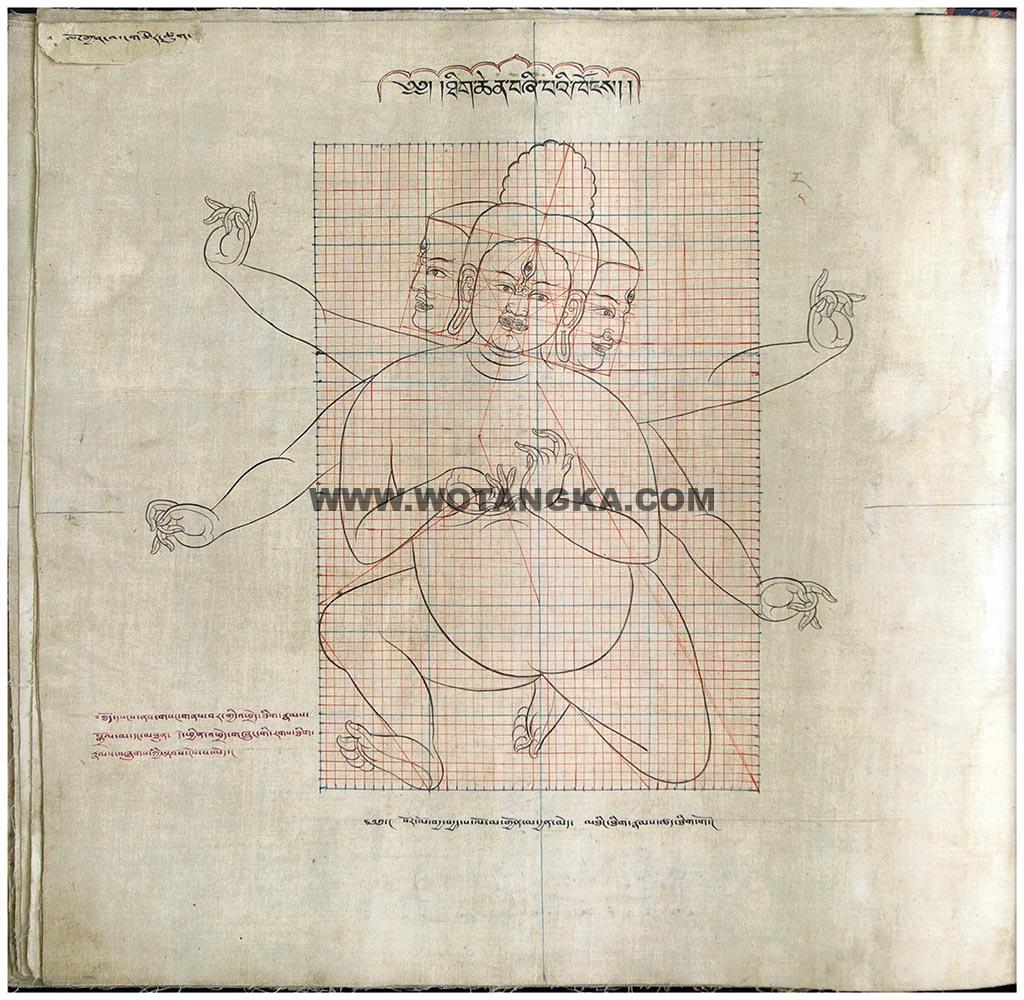 藏传佛教绘画艺术（Handbook of Tibetan Iconometry）：071-080/331