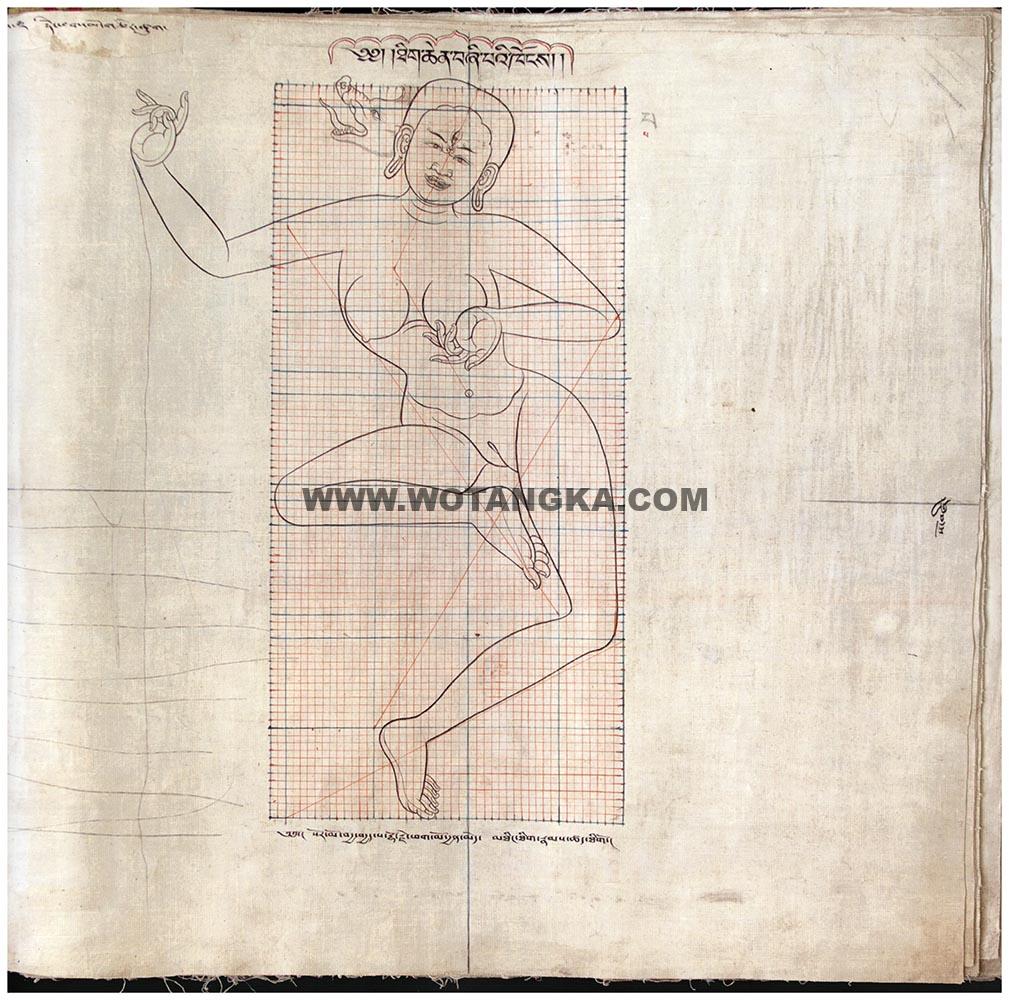 藏传佛教绘画艺术（Handbook of Tibetan Iconometry）：081-090/331