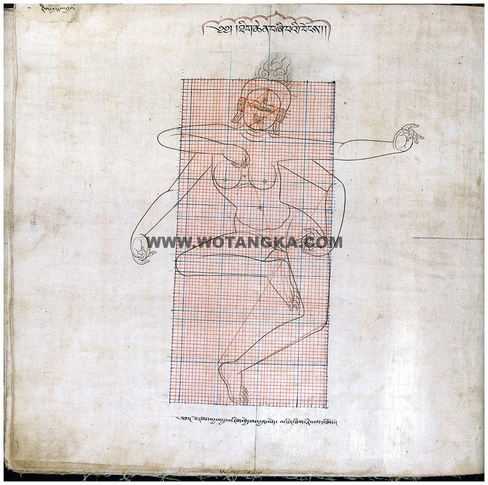 藏传佛教绘画艺术(Handbook of Tibetan Iconometry):081-090/331
