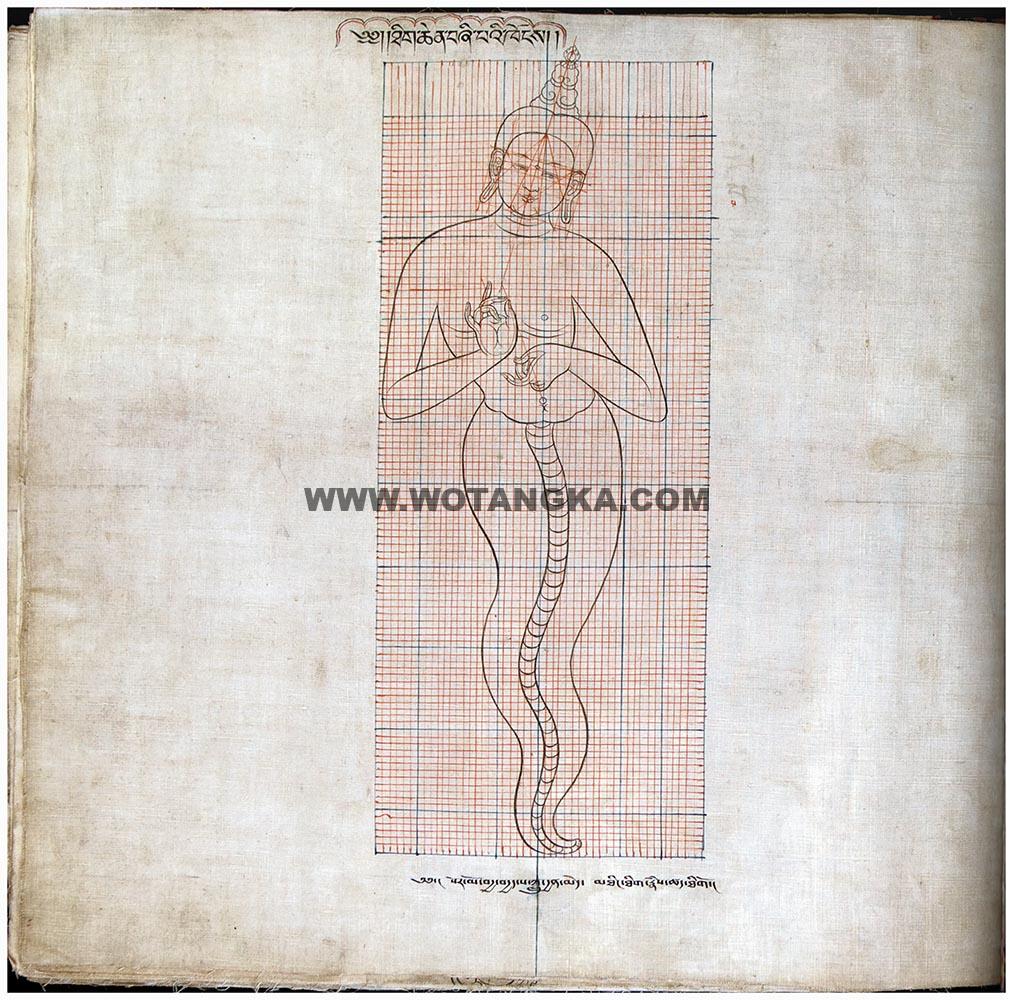 藏传佛教绘画艺术（Handbook of Tibetan Iconometry）：091-100/331