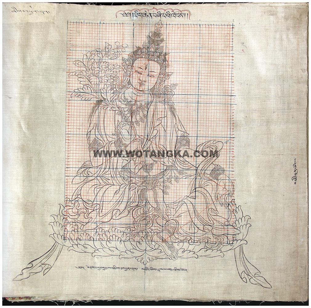 藏传佛教绘画艺术（Handbook of Tibetan Iconometry）：091-100/331