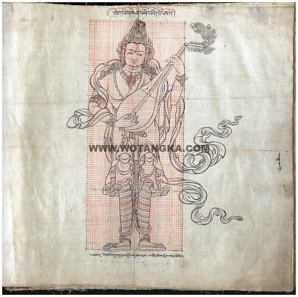 藏传佛教绘画艺术（Handbook of Tibetan Iconometry）：091-100/331
