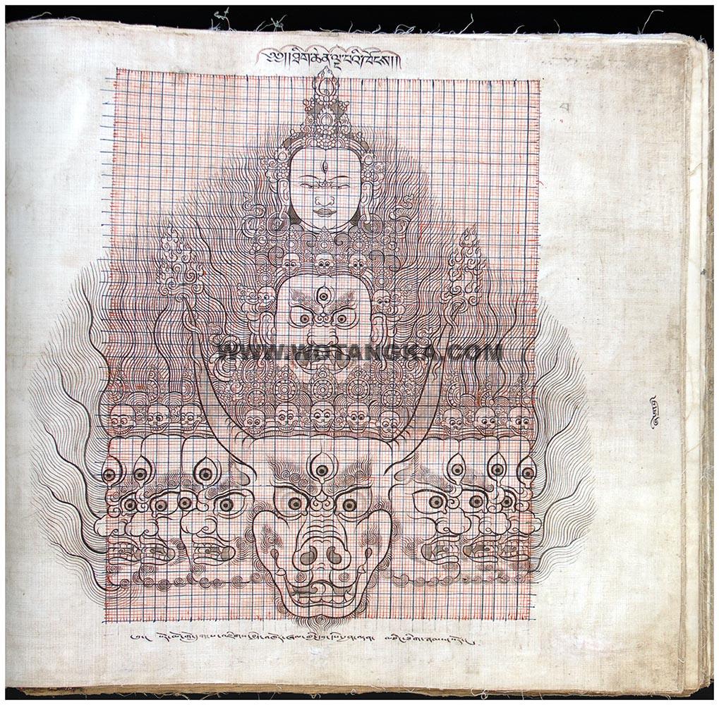 藏传佛教绘画艺术（Handbook of Tibetan Iconometry）：100-110/331