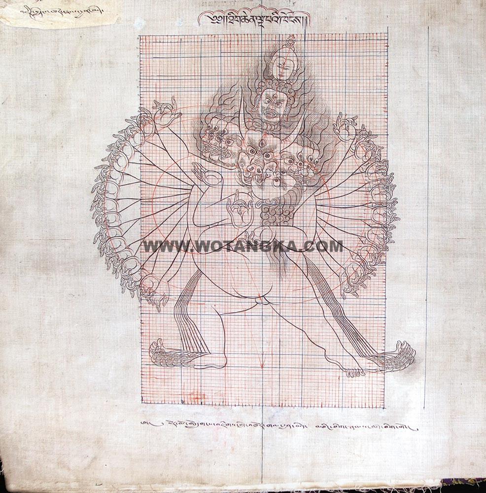 藏传佛教绘画艺术（Handbook of Tibetan Iconometry）：100-110/331