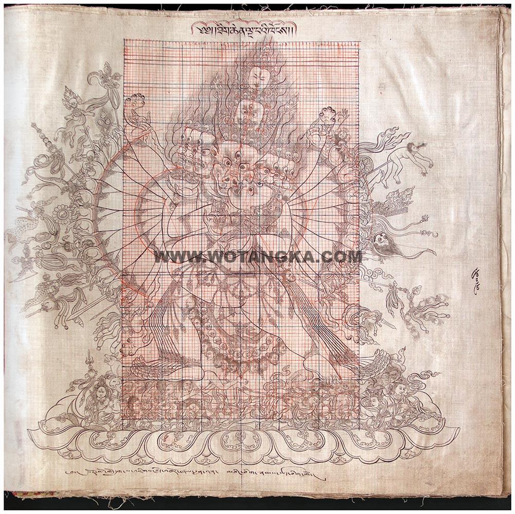 藏传佛教绘画艺术（Handbook of Tibetan Iconometry）：100-110/331