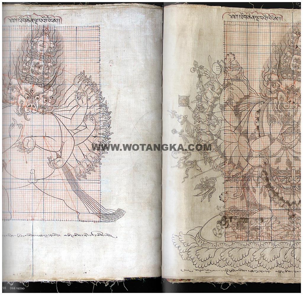 藏传佛教绘画艺术（Handbook of Tibetan Iconometry）：100-110/331