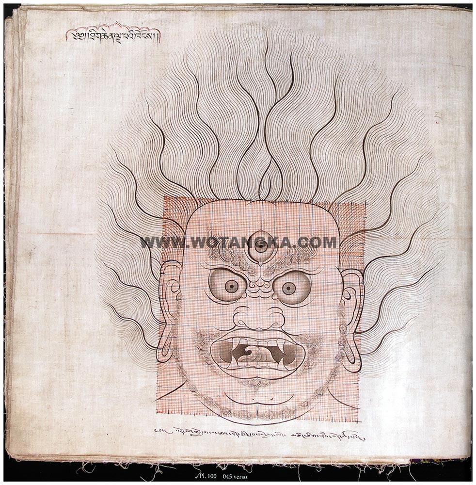 藏传佛教绘画艺术（Handbook of Tibetan Iconometry）：100-110/331