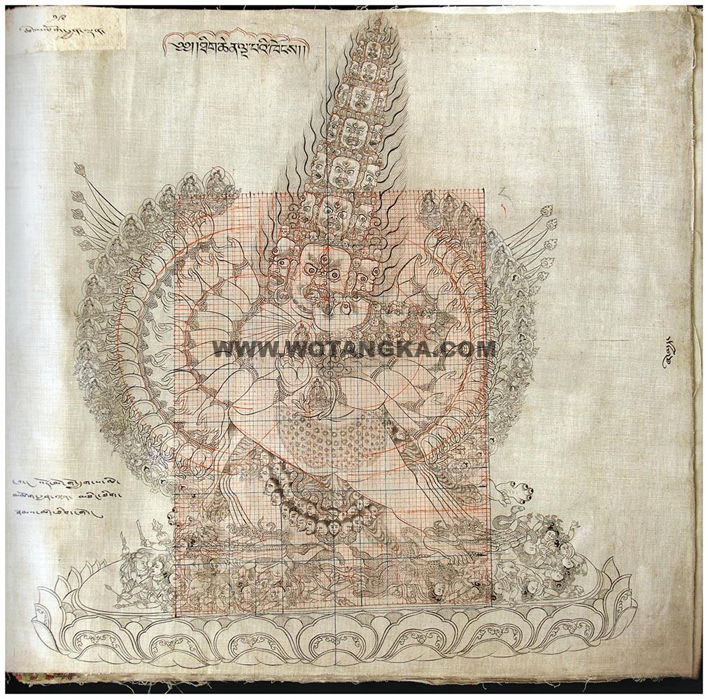 藏传佛教绘画艺术（Handbook of Tibetan Iconometry）：111-120/331