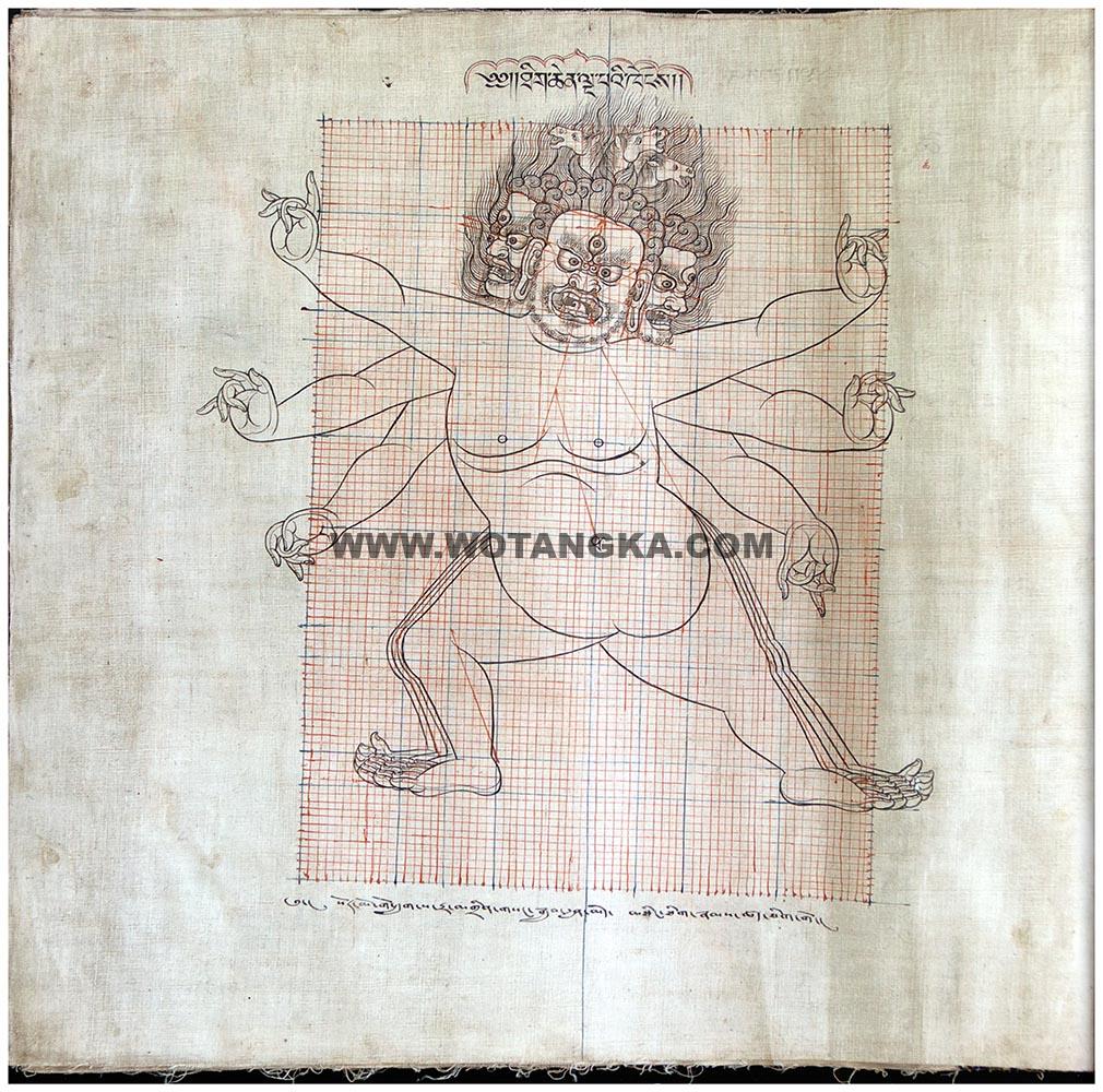 藏传佛教绘画艺术(Handbook of Tibetan Iconometry):111-120/331