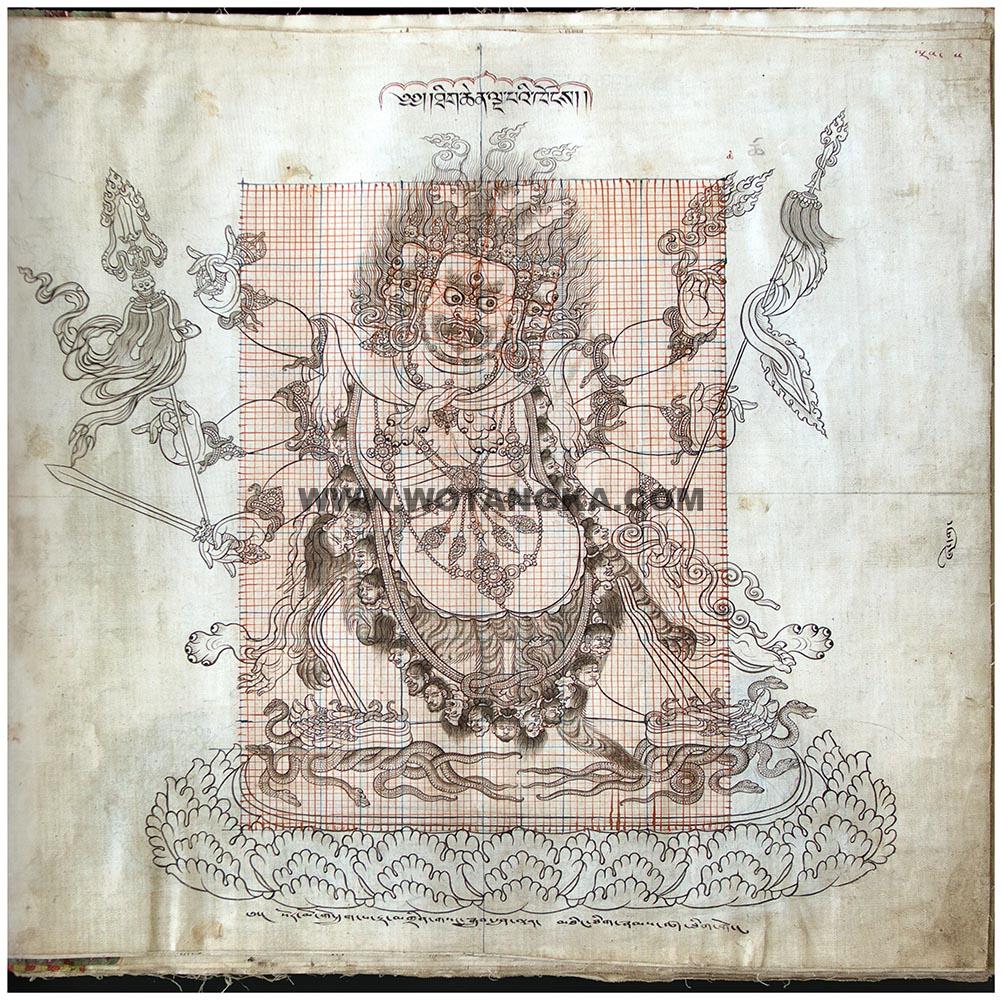 藏传佛教绘画艺术(Handbook of Tibetan Iconometry):111-120/331