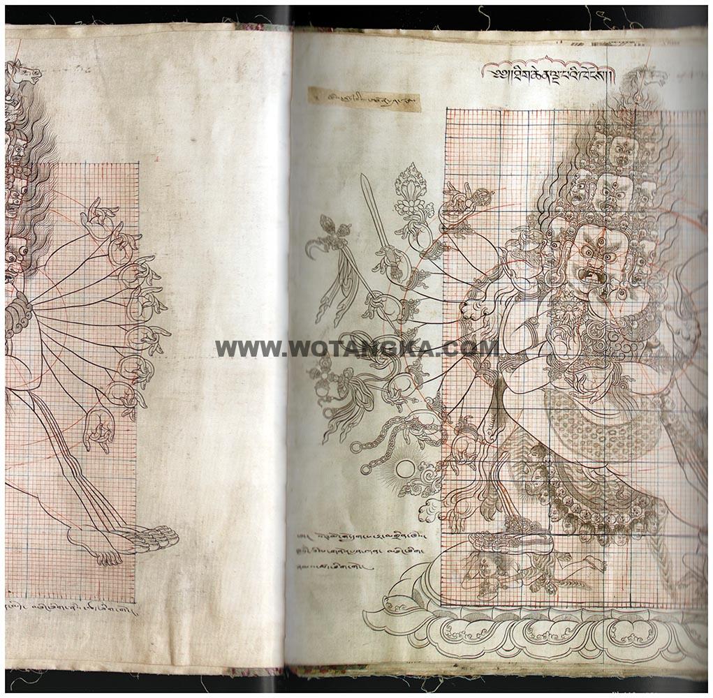 藏传佛教绘画艺术（Handbook of Tibetan Iconometry）：121-130/331