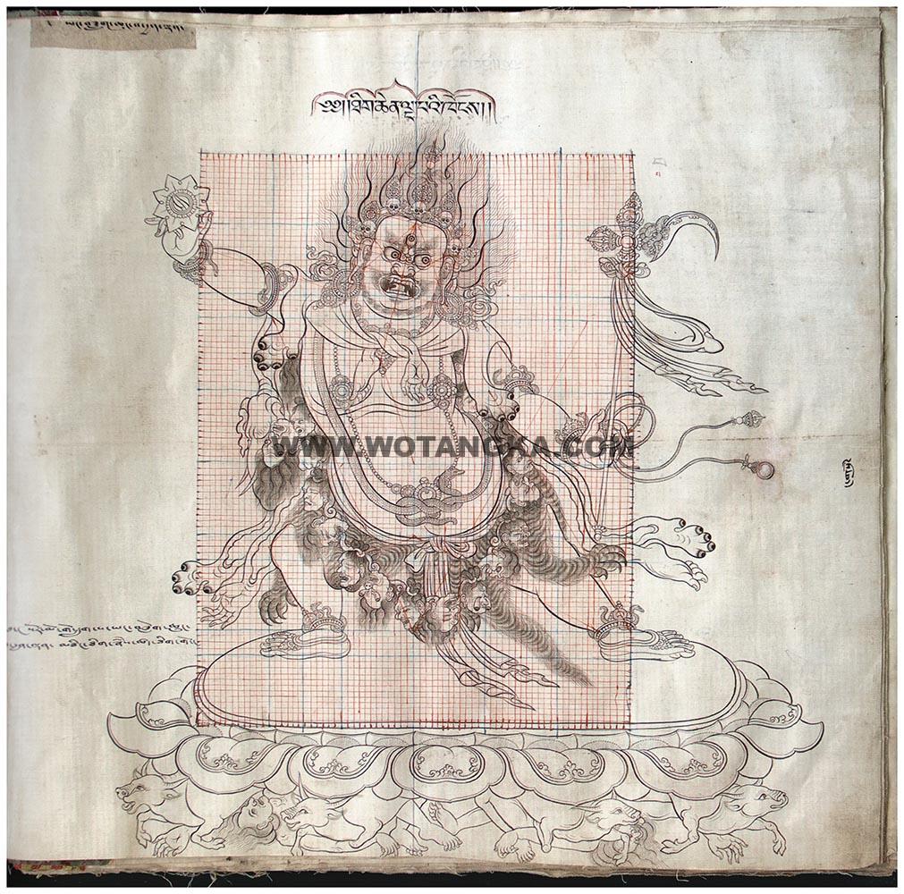 藏传佛教绘画艺术（Handbook of Tibetan Iconometry）：121-130/331