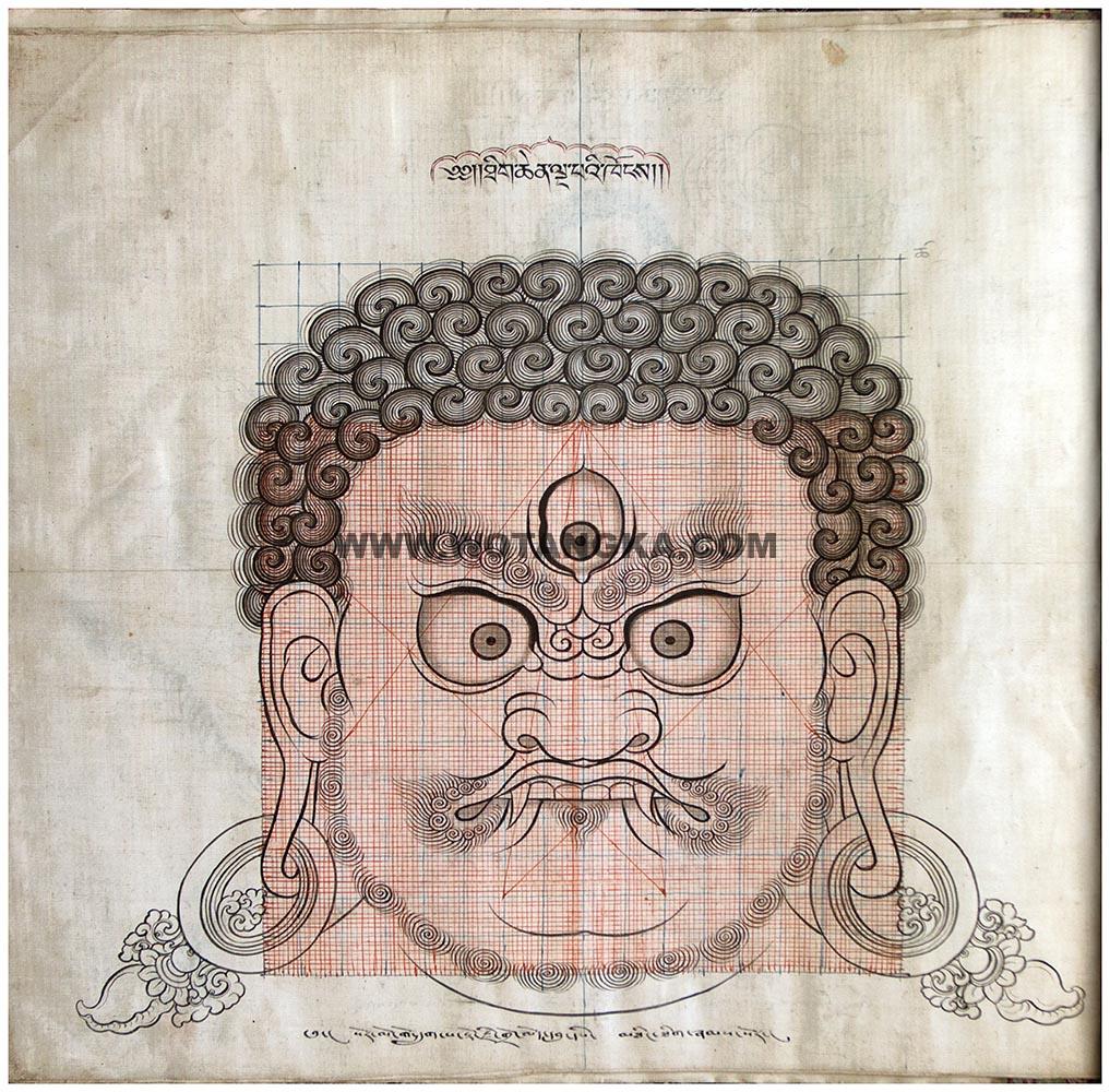 藏传佛教绘画艺术（Handbook of Tibetan Iconometry）：131-140/331