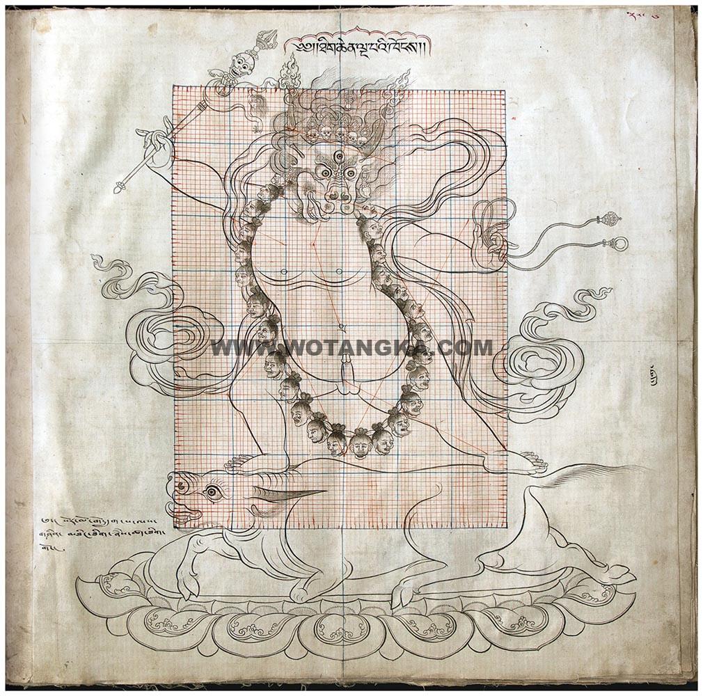 藏传佛教绘画艺术（Handbook of Tibetan Iconometry）：131-140/331