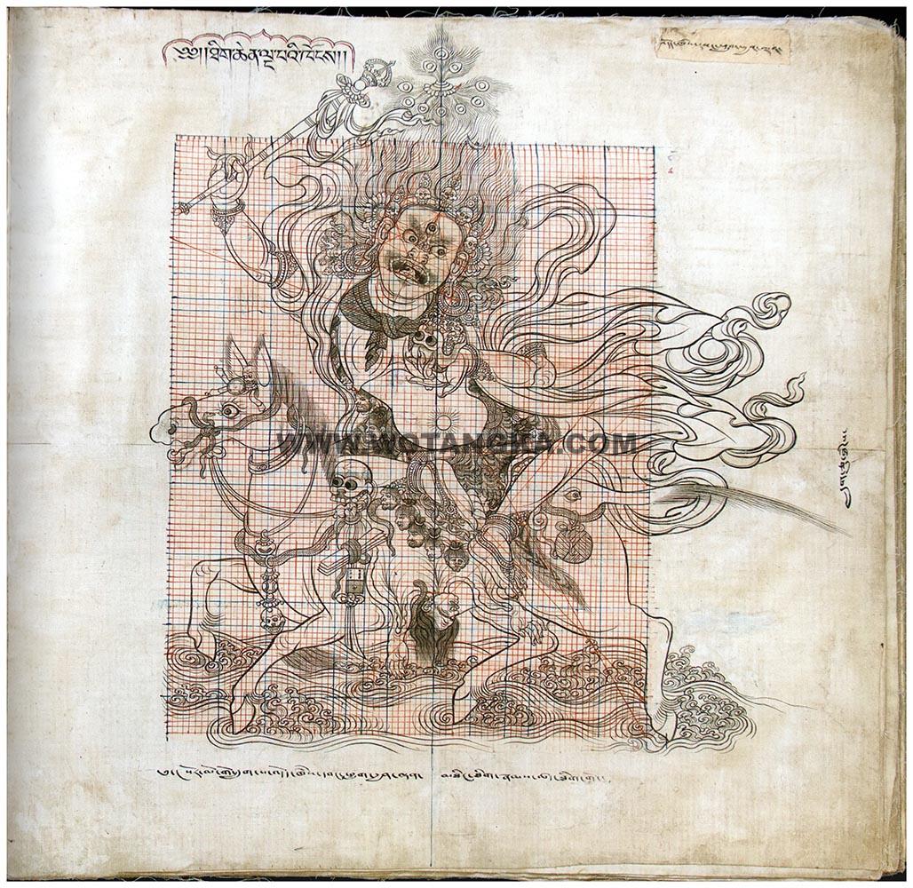 藏传佛教绘画艺术(Handbook of Tibetan Iconometry):141-150/331