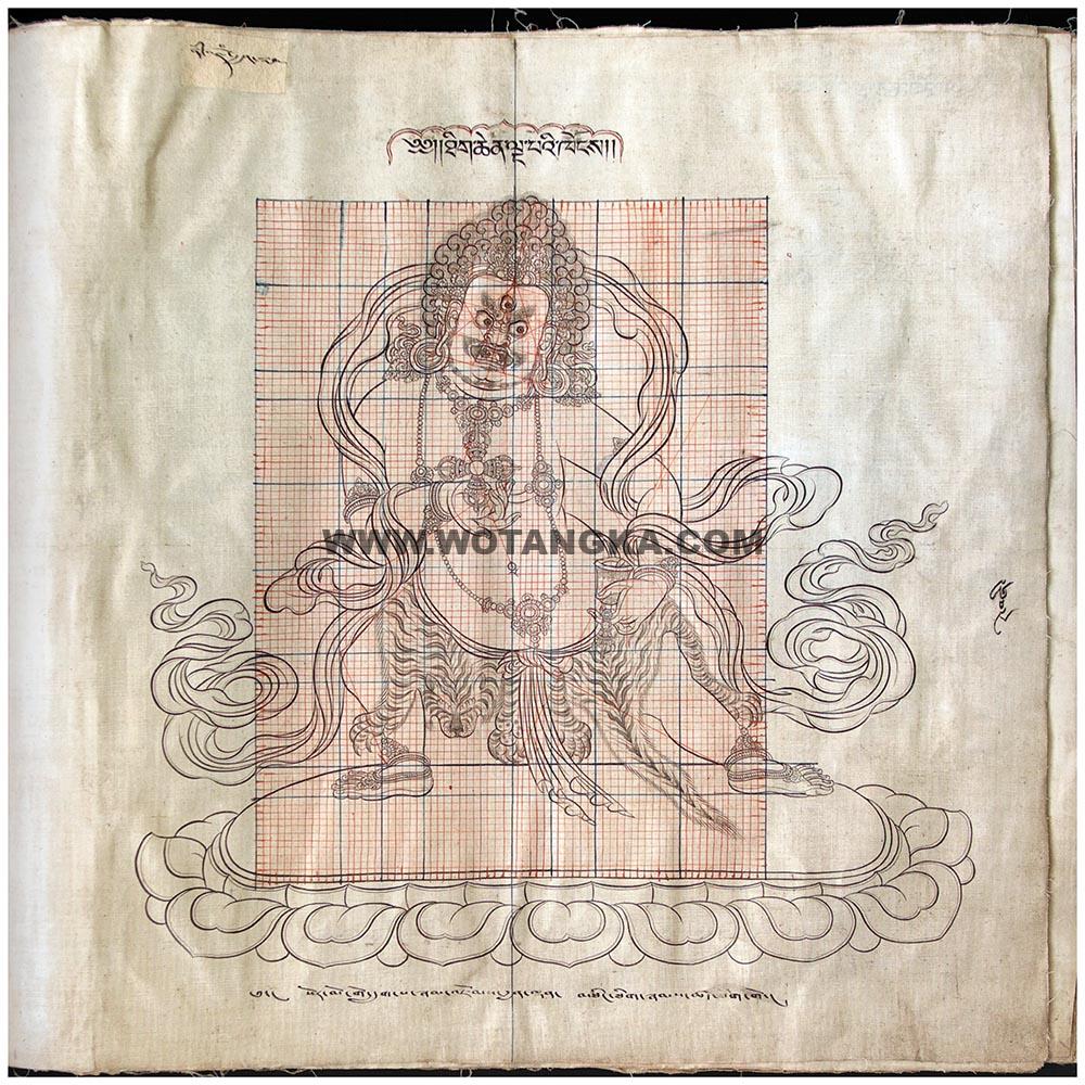 藏传佛教绘画艺术(Handbook of Tibetan Iconometry):141-150/331