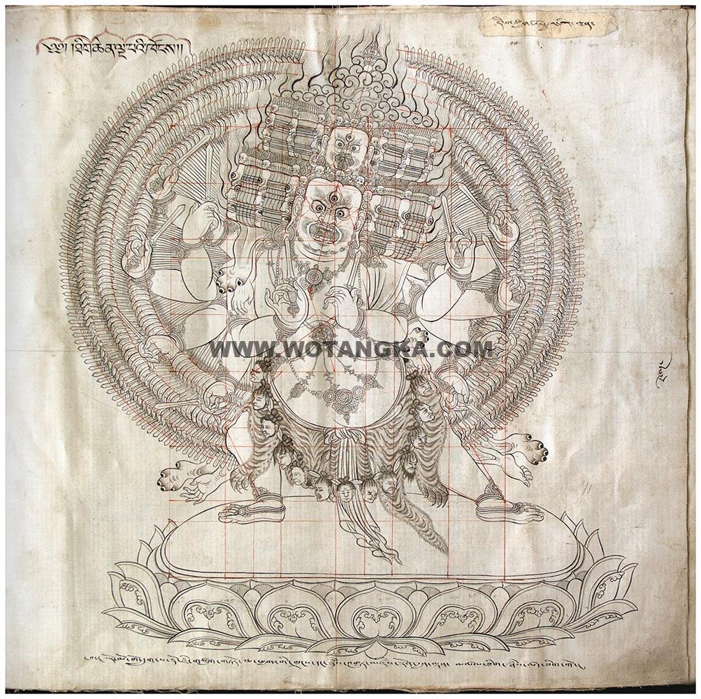 藏传佛教绘画艺术(Handbook of Tibetan Iconometry):151-160/331