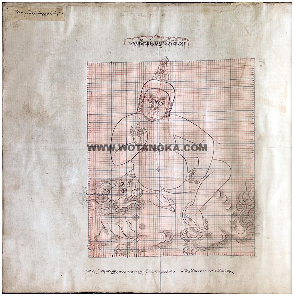藏传佛教绘画艺术(Handbook of Tibetan Iconometry):151-160/331