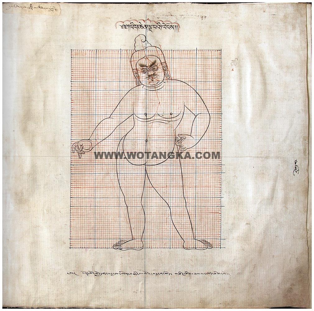 藏传佛教绘画艺术(Handbook of Tibetan Iconometry):151-160/331