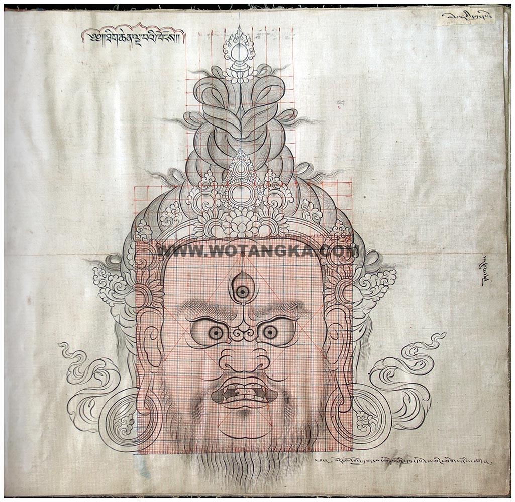 藏传佛教绘画艺术（Handbook of Tibetan Iconometry）：161-170/331