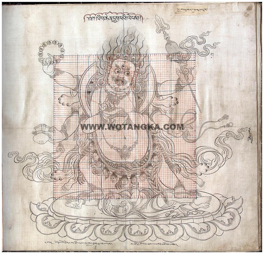 藏传佛教绘画艺术（Handbook of Tibetan Iconometry）：171-180/331