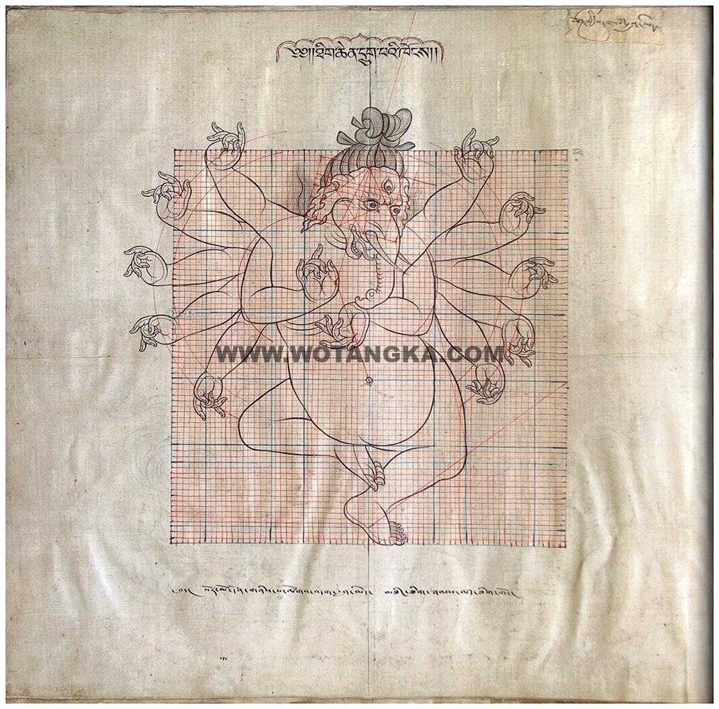 藏传佛教绘画艺术(Handbook of Tibetan Iconometry):171-180/331