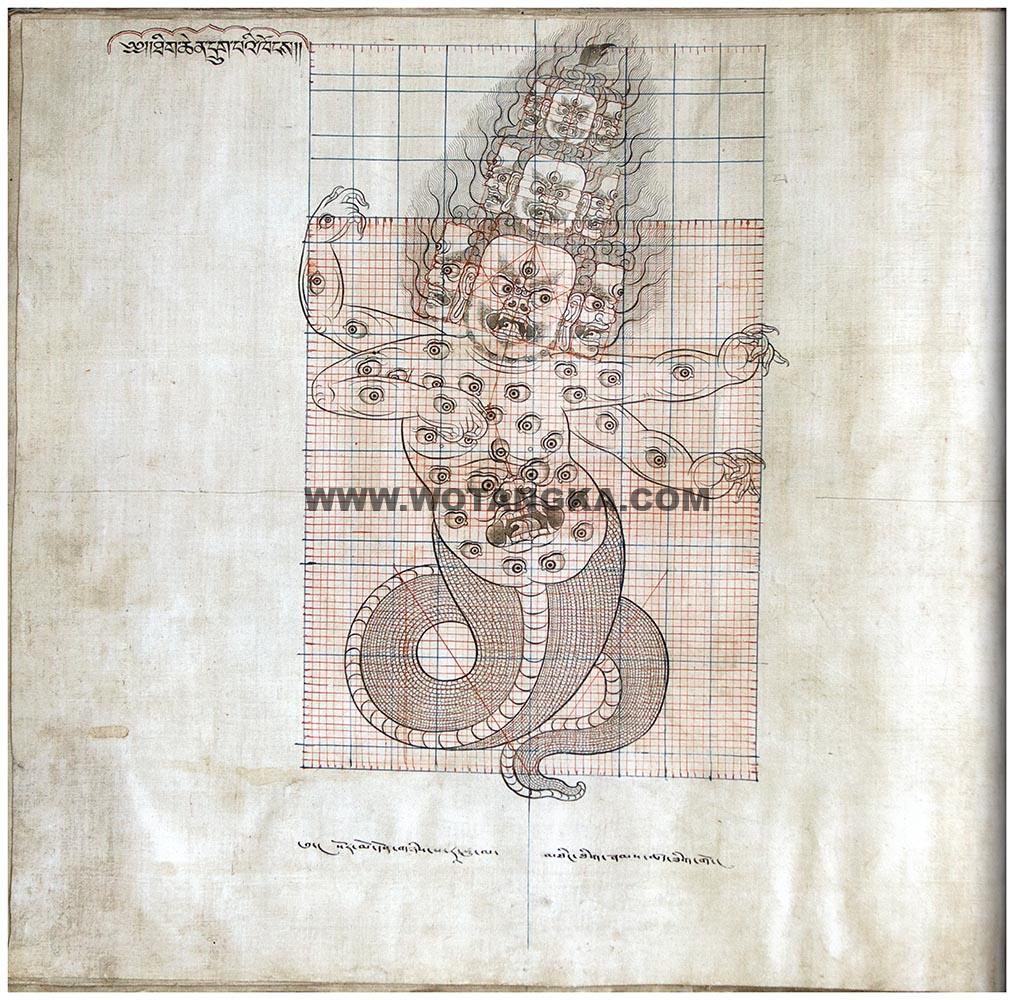 藏传佛教绘画艺术（Handbook of Tibetan Iconometry）：171-180/331