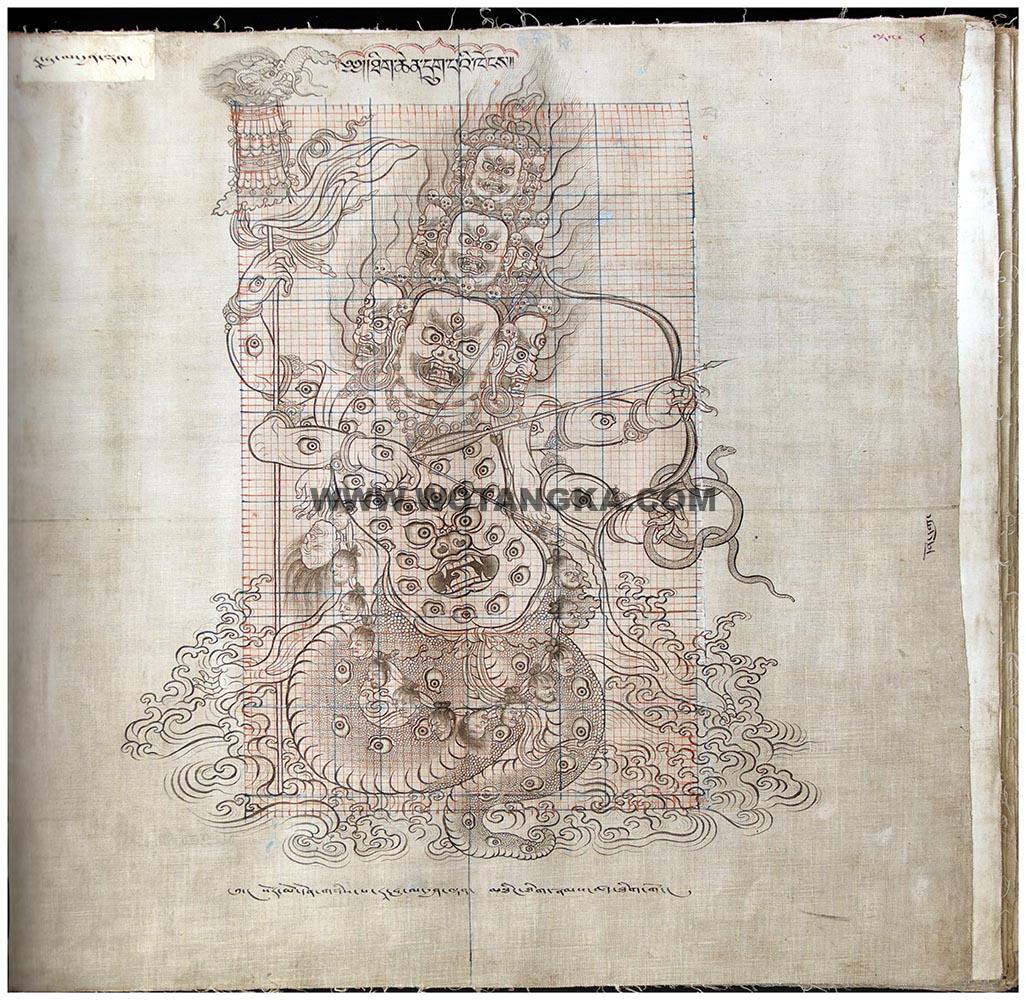 藏传佛教绘画艺术(Handbook of Tibetan Iconometry):181-190/331