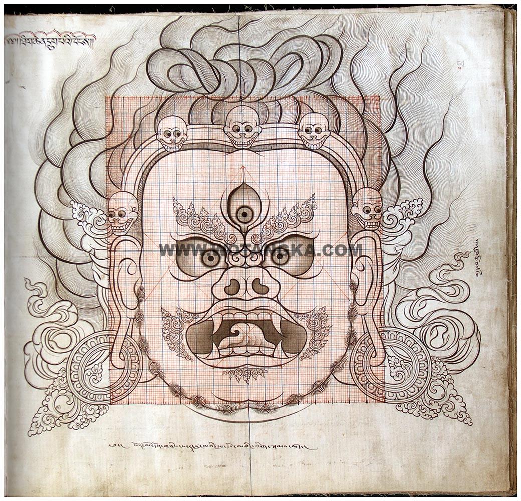 藏传佛教绘画艺术（Handbook of Tibetan Iconometry）：181-190/331