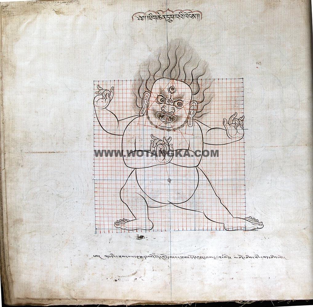 藏传佛教绘画艺术(Handbook of Tibetan Iconometry):181-190/331