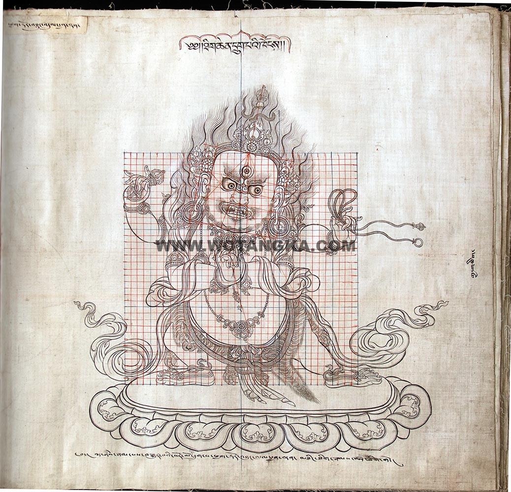藏传佛教绘画艺术（Handbook of Tibetan Iconometry）：181-190/331