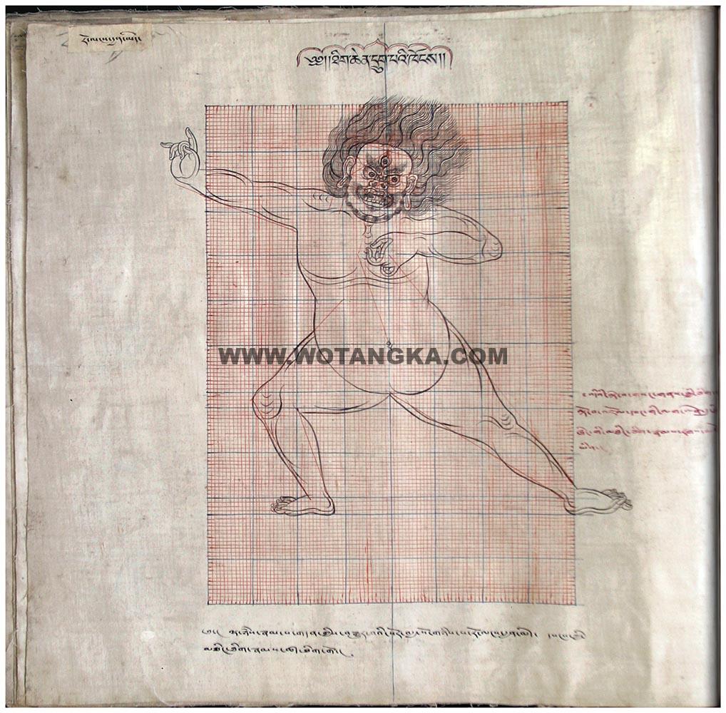 藏传佛教绘画艺术（Handbook of Tibetan Iconometry）：181-190/331