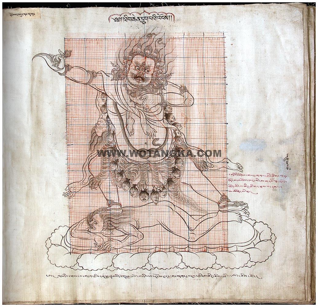藏传佛教绘画艺术(Handbook of Tibetan Iconometry):181-190/331