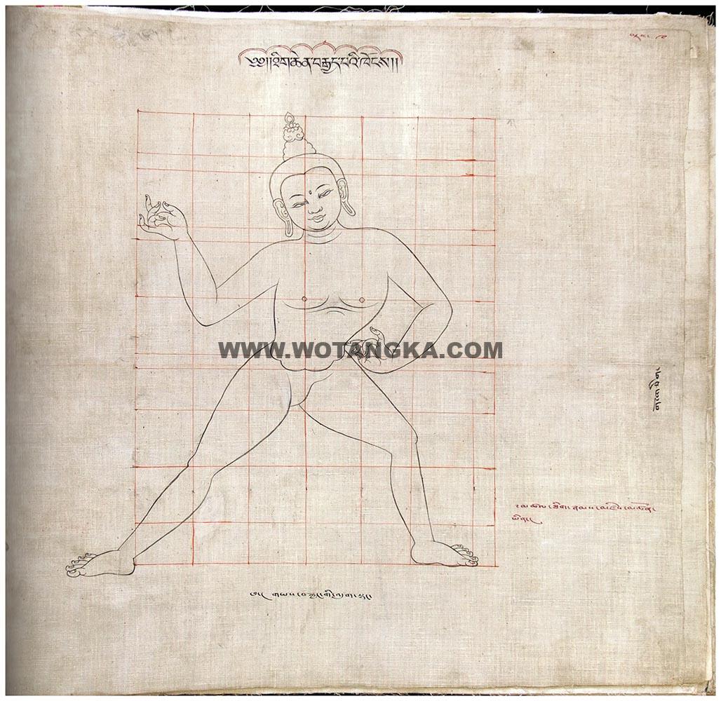 藏传佛教绘画艺术(Handbook of Tibetan Iconometry):201-210/331