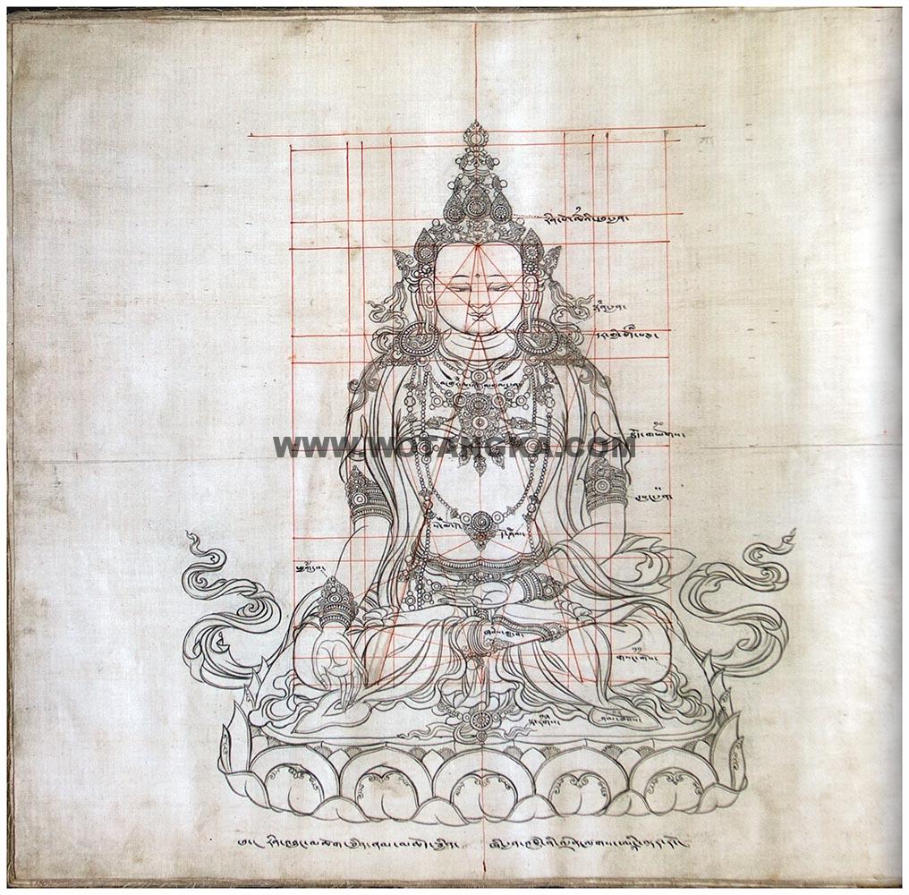 藏传佛教绘画艺术（Handbook of Tibetan Iconometry）：211-220/331