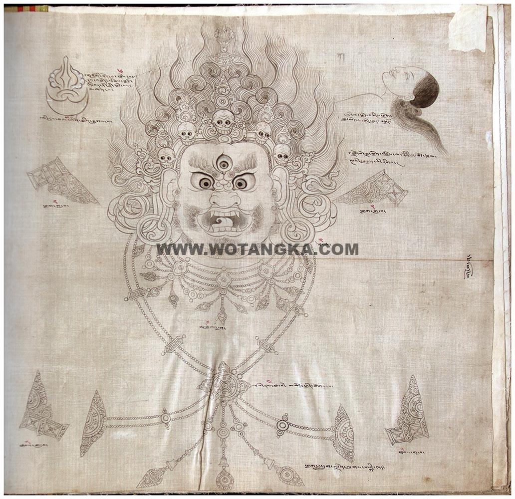 藏传佛教绘画艺术（Handbook of Tibetan Iconometry）：211-220/331